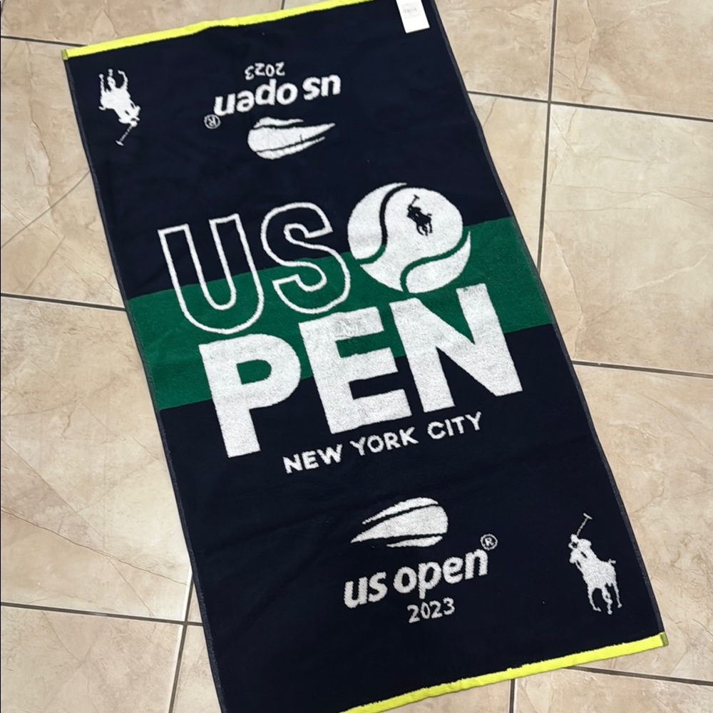 NEW✨Polo by Ralph Lauren Collection USOPEN 2023 Towel